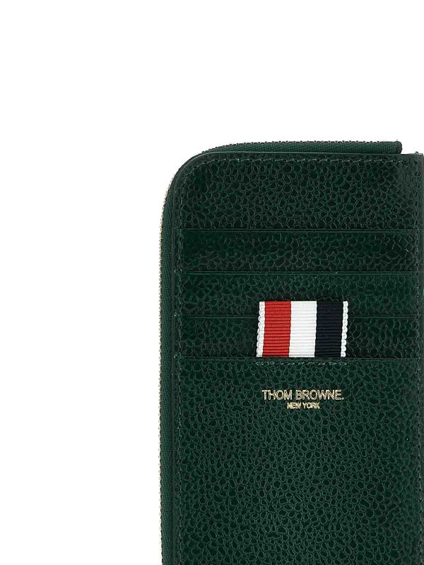 The Best Shops THOM BROWNE: wallets & purses - Leather wallet