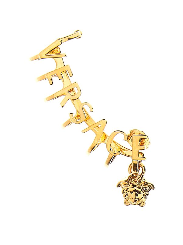 VERSACE: Earrings - medusa earcuffs