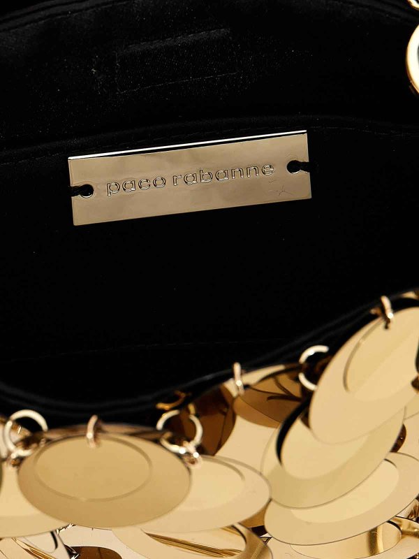 sparkle nano handbag shop online: PACO RABANNE