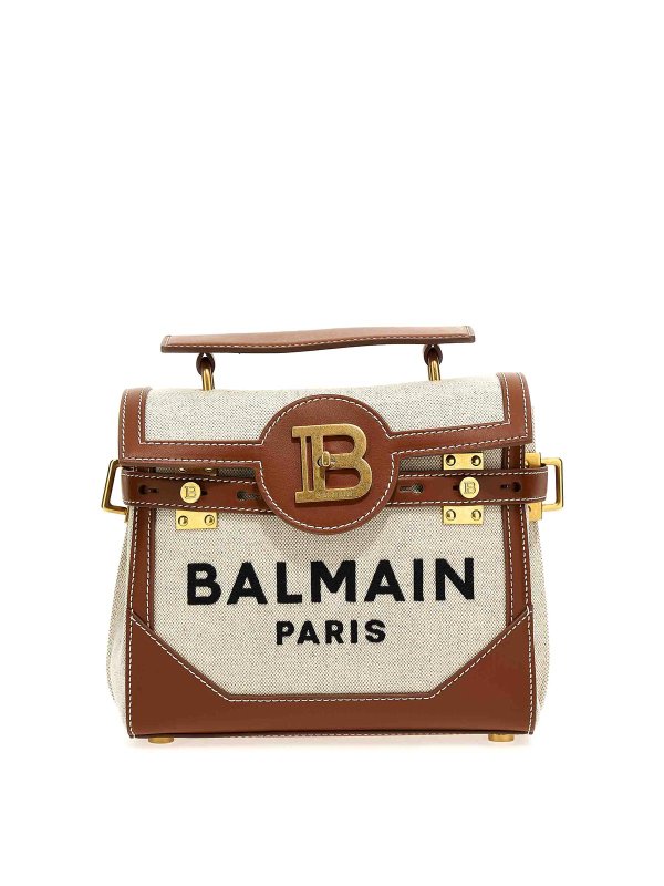 Balmain: totes bags - b-buzz 23 handbag