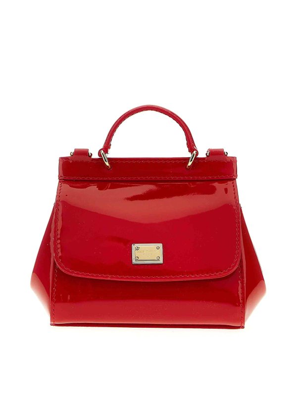 DOLCE & GABBANA: Handtaschen - Shopper - Rot