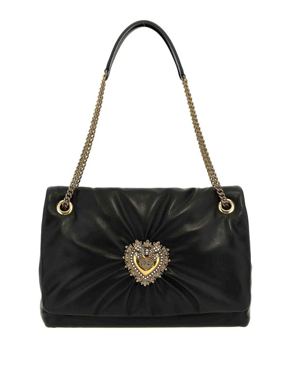 DOLCE & GABBANA: cross body bags - Medium Devotion soft shoulder bag