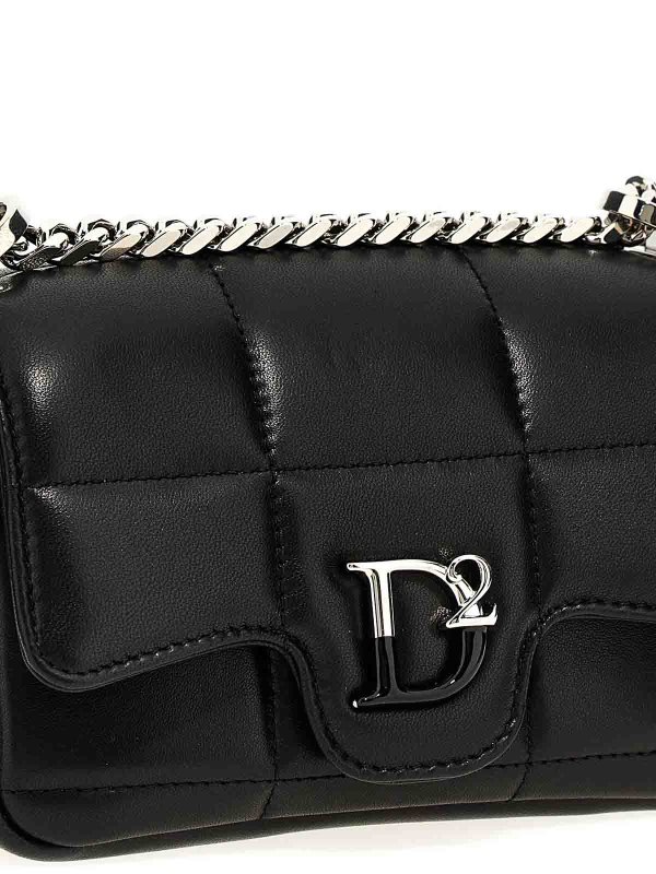 The Best Shops DSQUARED2: cross body bags - d2 statement soft crossbody bag