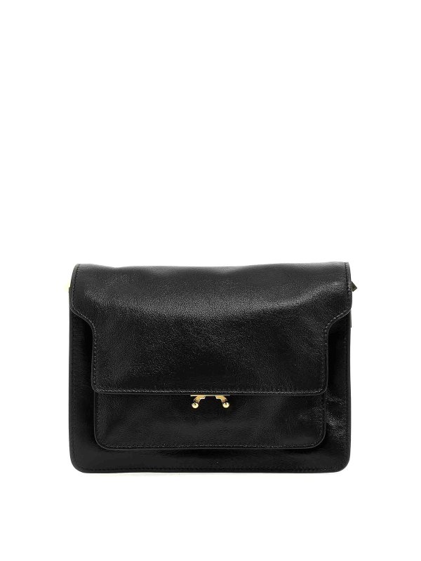 Marni: cross body bags - trunk medium shoulder bag