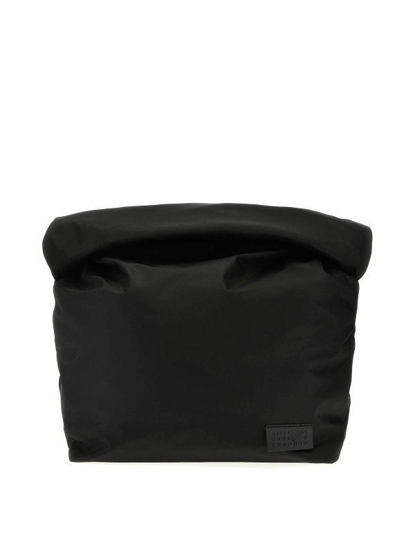 MM6 MAISON MARGIELA: backpacks - Logo nylon backpack