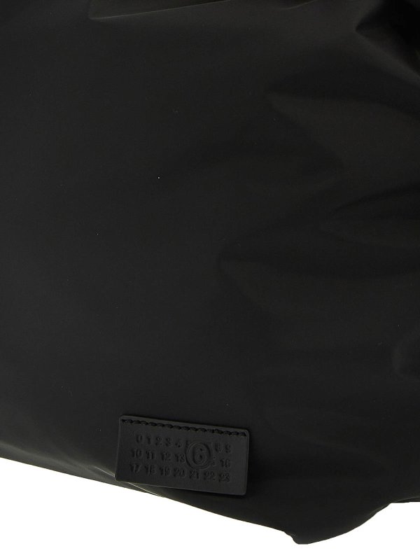 The Best Shops MM6 MAISON MARGIELA: backpacks - Logo nylon backpack
