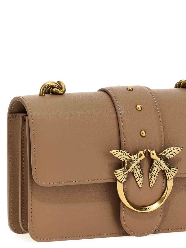 The Best Shops Pinko: クロスボディバッグ - クロスボディバッグ - ベージュ