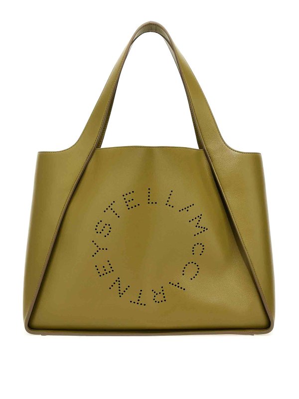 STELLA McCARTNEY: トートバッグ - トートバッグ - 緑