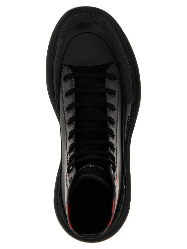 The Best Shops ALEXANDER MCQUEEN: ブーティー - アンクルブーツ - 黒