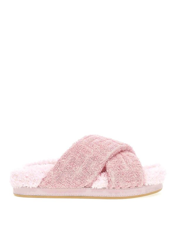 Balmain: sandals - tam monogram sandals