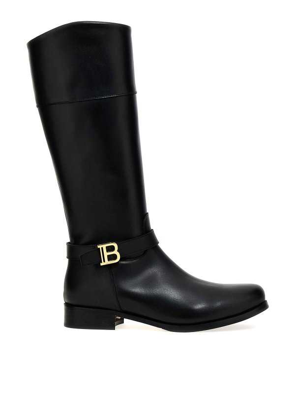 Balmain: boots - leather oots