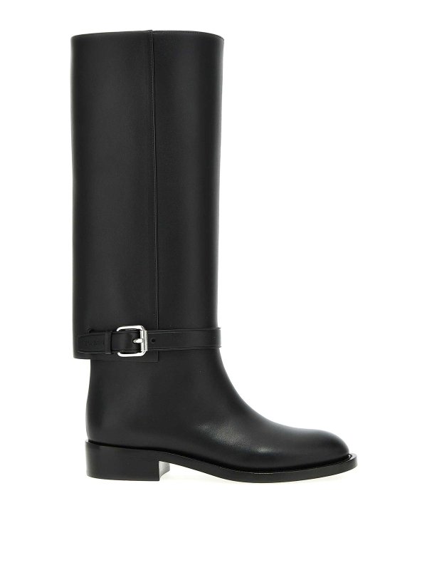 BURBERRY: ブーツ - ブーツ - 黒