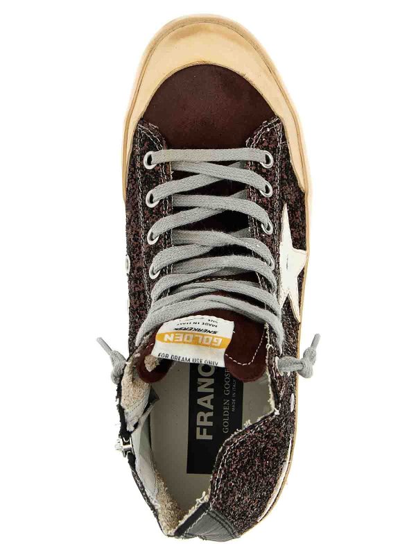 The Best Shops GOLDEN GOOSE: Chaussures de sport - Baskets - Marron