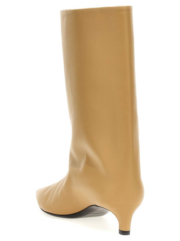 JIL SANDER: tronchetti online - Stivaletti in pelle