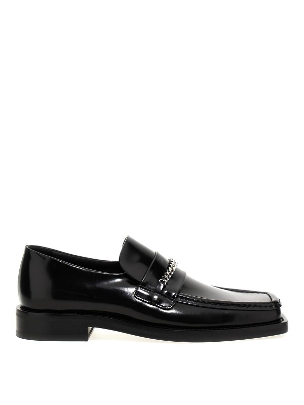 MARTINE ROSE: Loafers & Slippers - square toe loafers