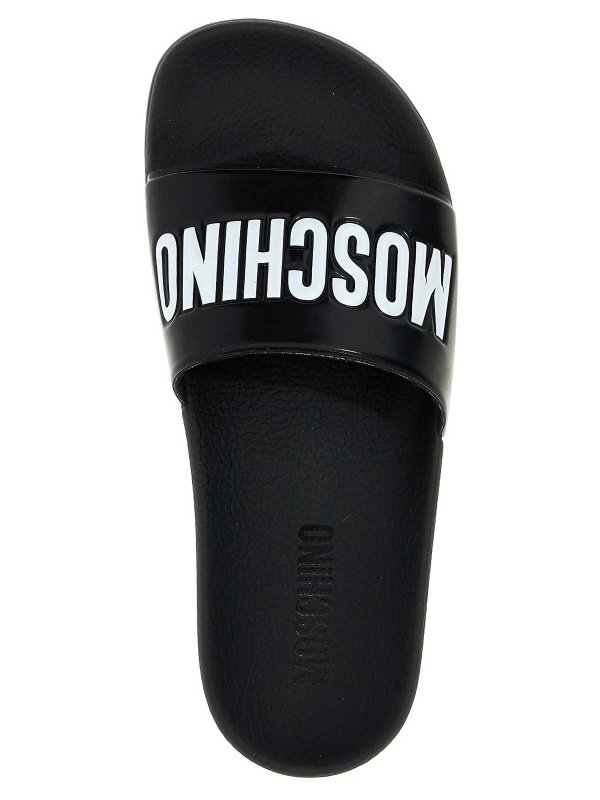 The Best Shops MOSCHINO: flip flops - Logo slides