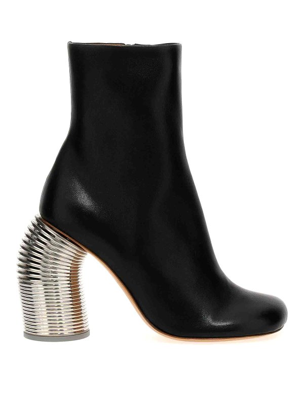 OFF-WHITE: Botines - Botines - Negro