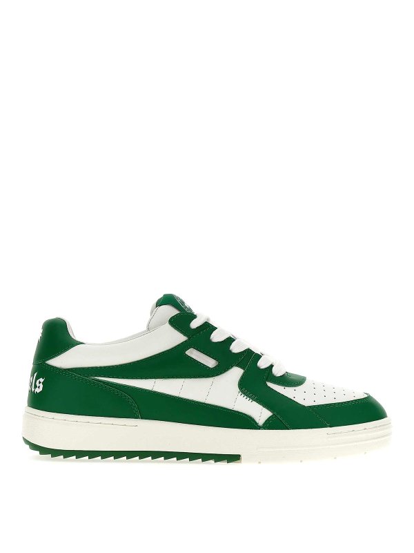 Palm Angels: Chaussures de sport - Baskets - Vert