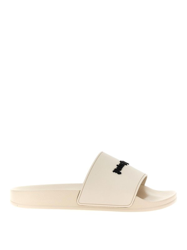 Palm Angels: flip flops - new logo slides