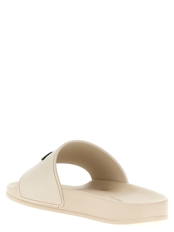 Palm Angels: flip flops online - new logo slides