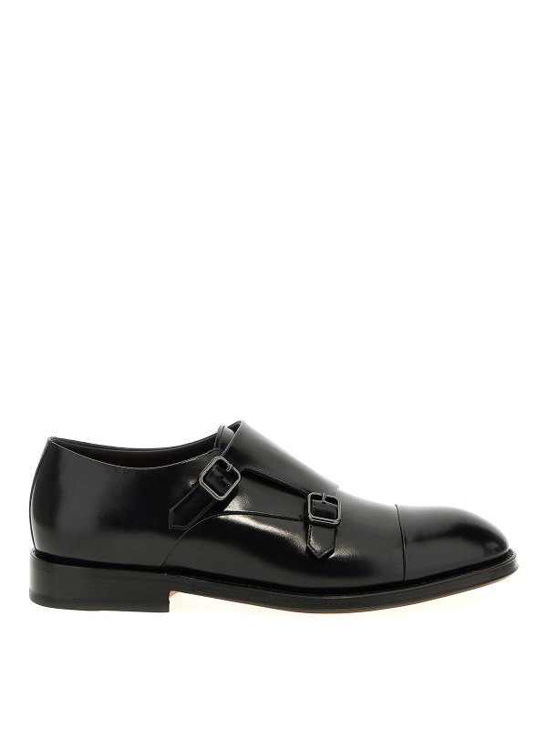 SANTONI: classic shoes - Belt derby