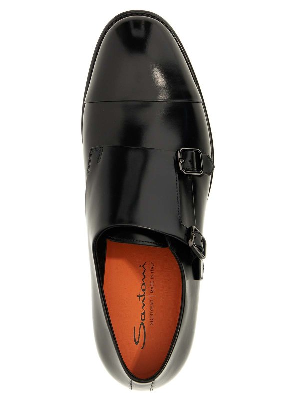 The Best Shops SANTONI: classic shoes - Belt derby