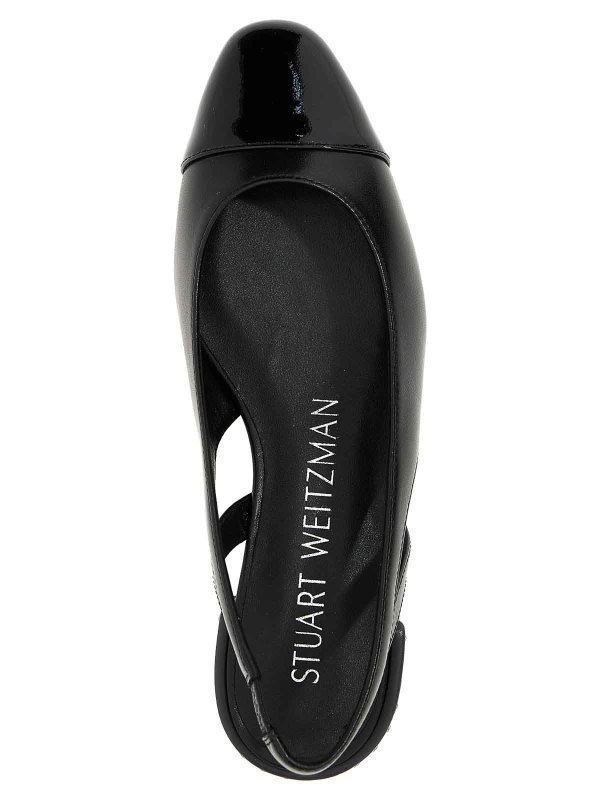 The Best Shops Stuart Weitzman: flat shoes - Crystal slingback ballet flats