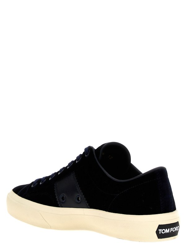 TOM FORD: sneakers online - Sneaker in velluto di cocco