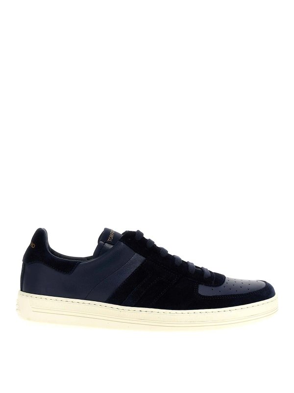 TOM FORD: Chaussures de sport - Baskets - Bleu