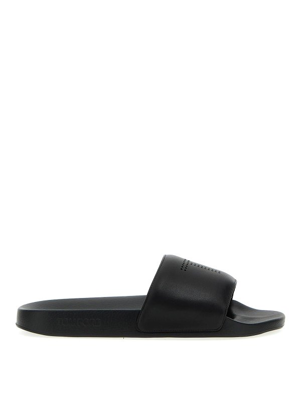 TOM FORD: flip flops - Logo slides