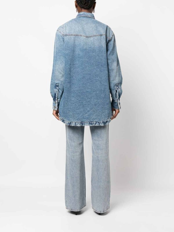 Liam padded denim jacket shop online: ARMARIUM