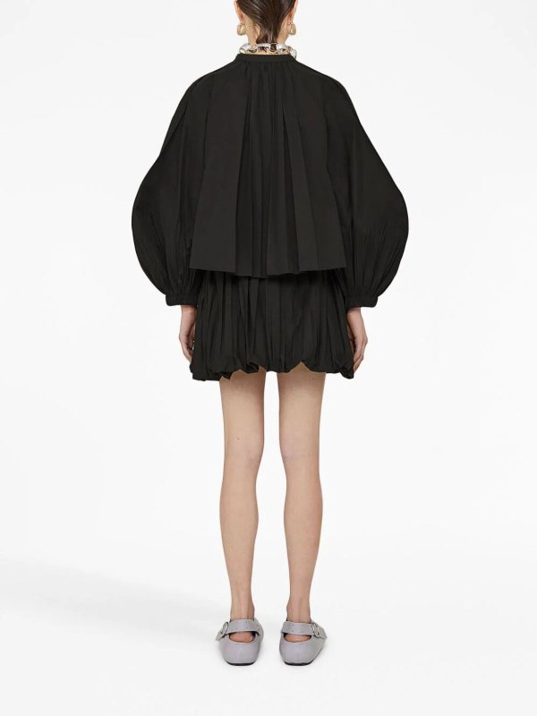 Pleated tunic shop online: JIL SANDER