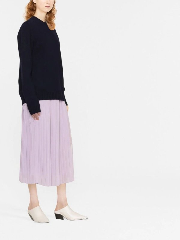 JIL SANDER: クルーネック online - クルーネック - ブルー