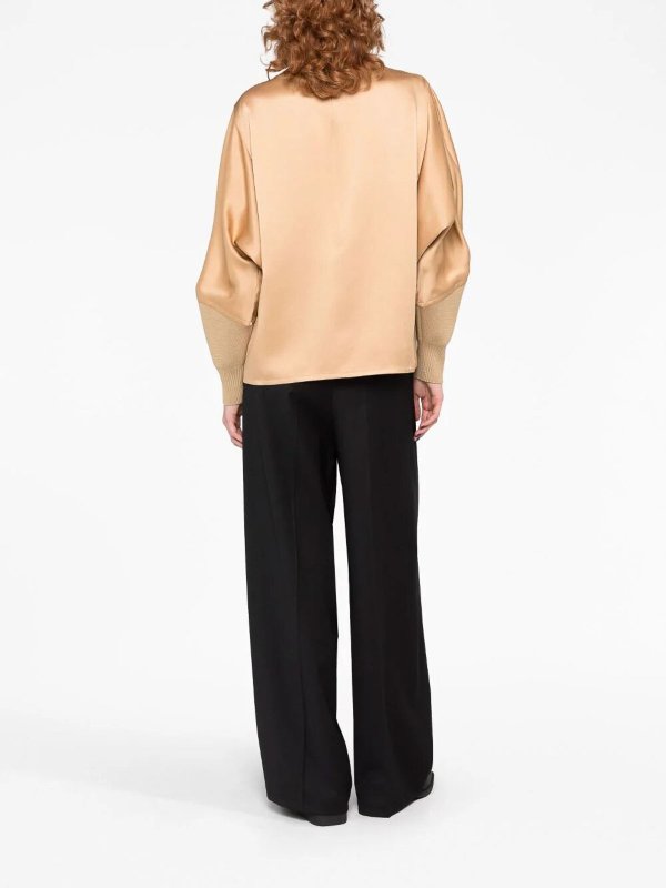 Satin tunic shop online: JIL SANDER