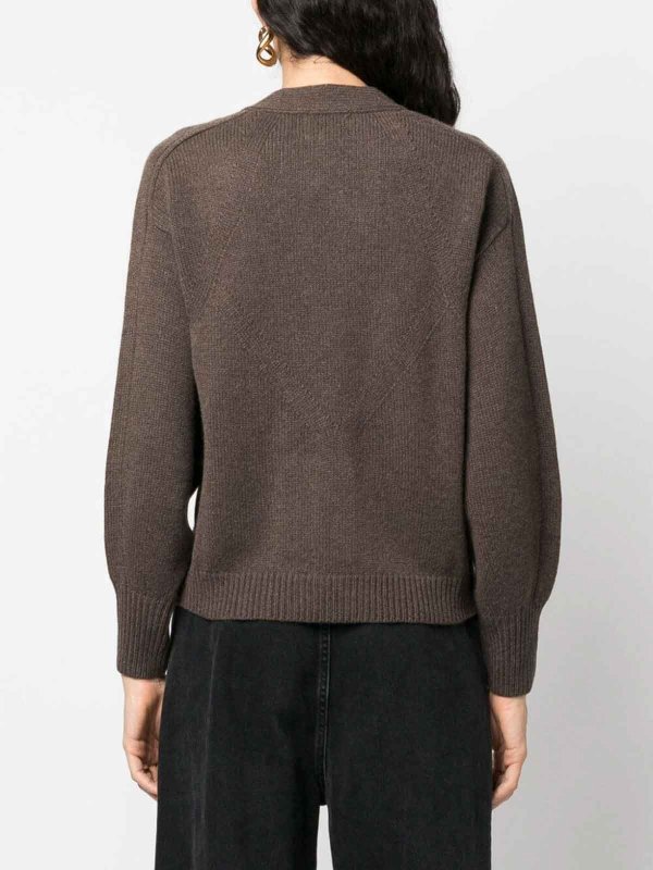 V neck cardigan shop online: LOULOU STUDIO