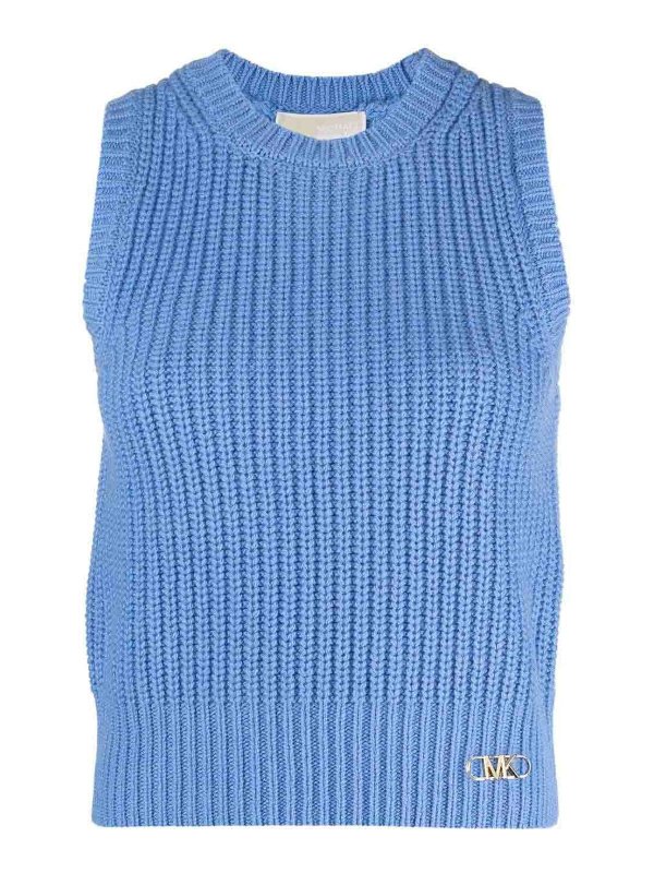 MICHAEL KORS: Westen - Weste - Hellblau