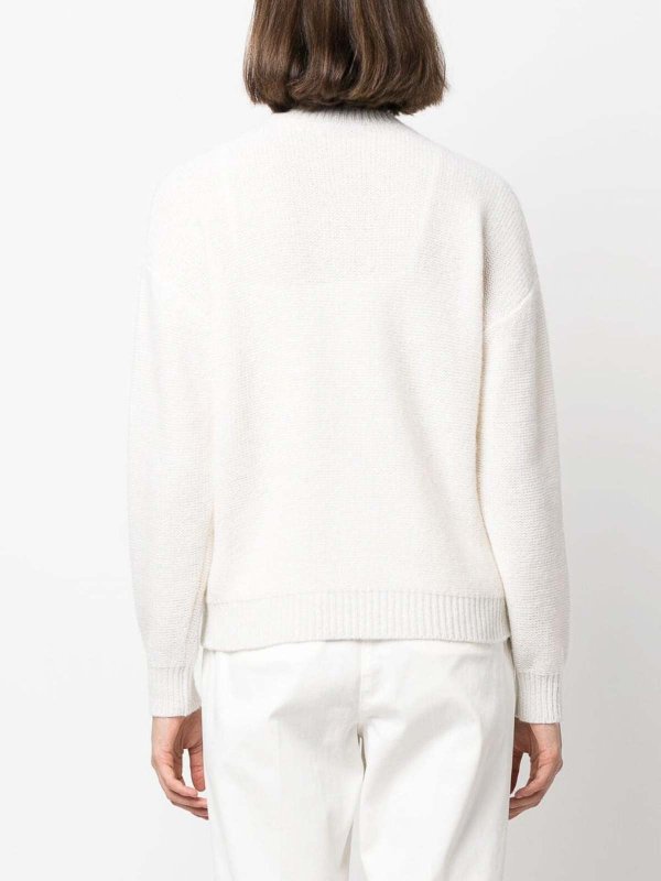 Cable knit sweater shop online: PESERICO