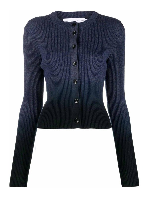 Proenza Schouler: Cardigans - Cardigan - Blau