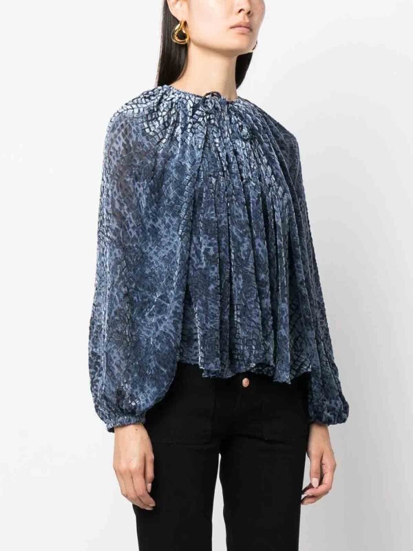 ULLA JOHNSON: Blusen online - Bluse - Blau