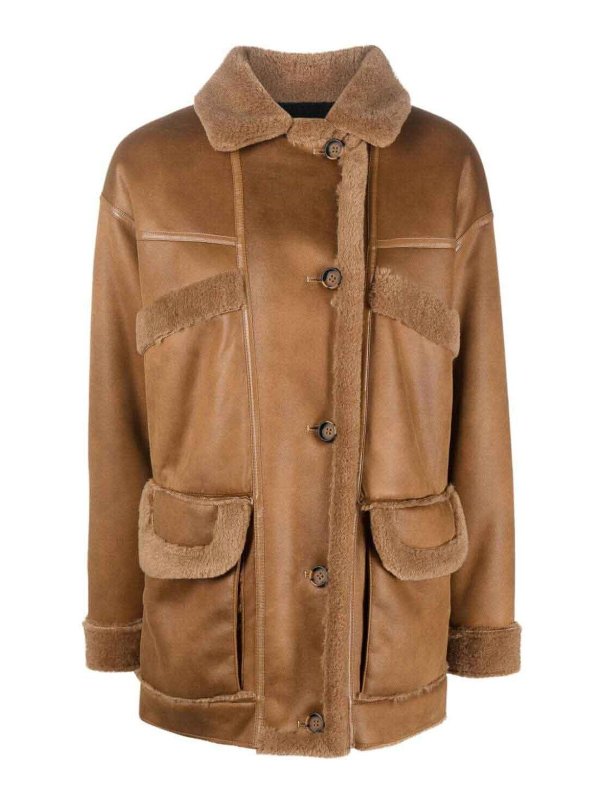 URBANCODE: casual jackets - Reversible sheep skin