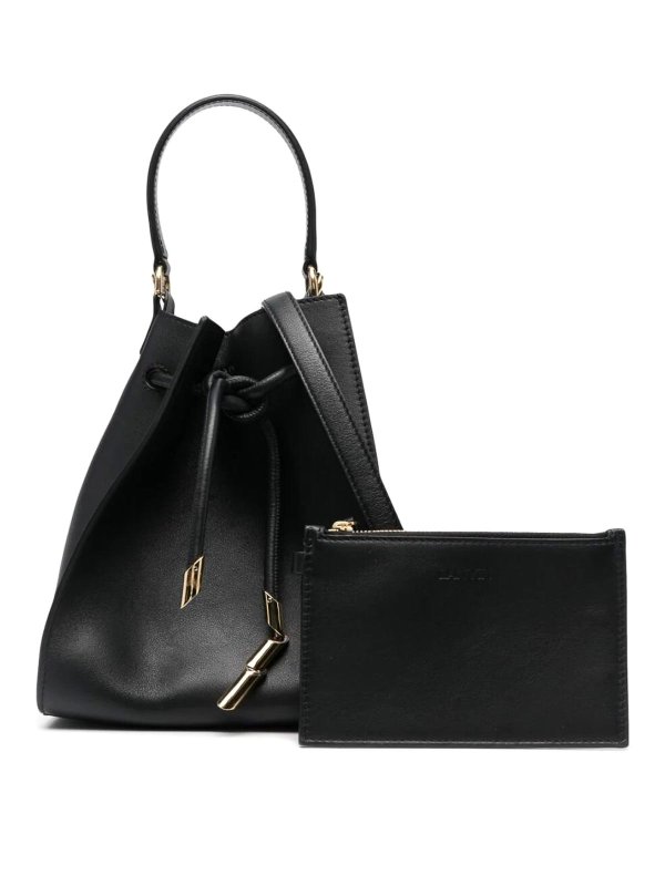 LANVIN: Bucket bags - Small leather bag