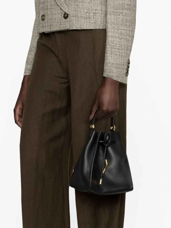 LANVIN: Bucket bags online - Small leather bag