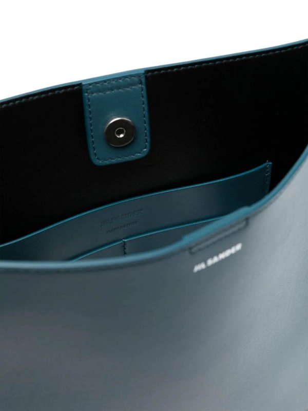 Knotted tote shop online: JIL SANDER