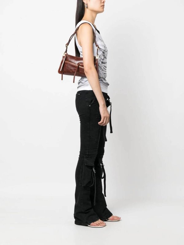 The Best Shops MANU ATELIER: shoulder bags - Three zip baguettes