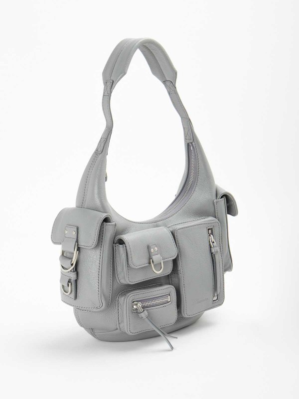 BLUMARINE: shoulder bags online - Leather bag with zip