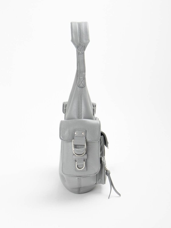 The Best Shops BLUMARINE: shoulder bags - Leather bag with zip