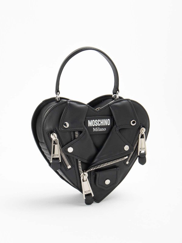 MOSCHINO: cross body bags online - Bag with logo