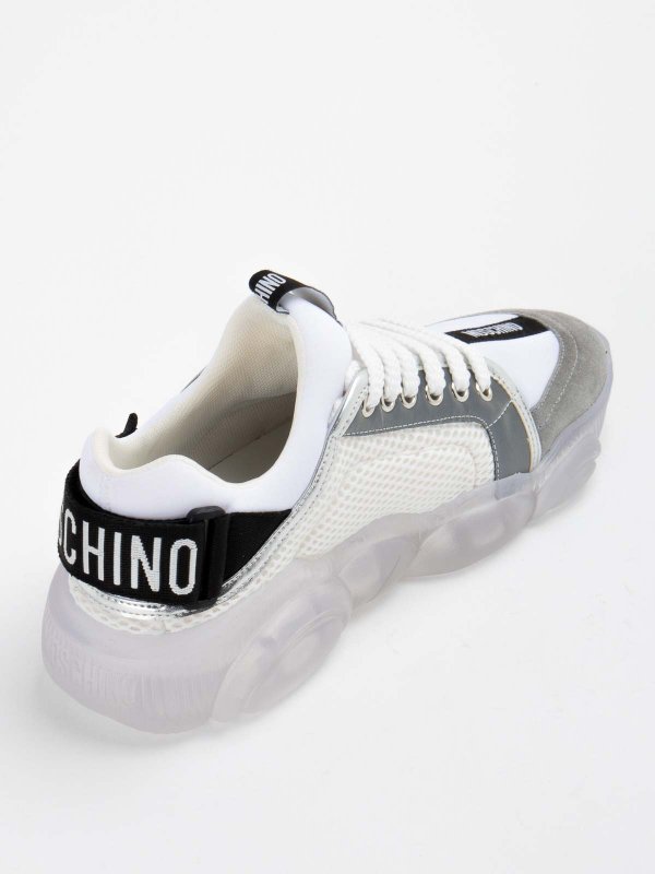The Best Shops MOSCHINO: Chaussures de sport - Baskets - Blanc