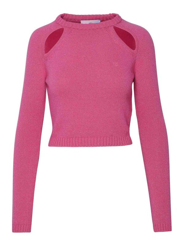 CHIARA FERRAGNI: U-Boot-Ausschnitt - U-Boot-Pullover - Nude