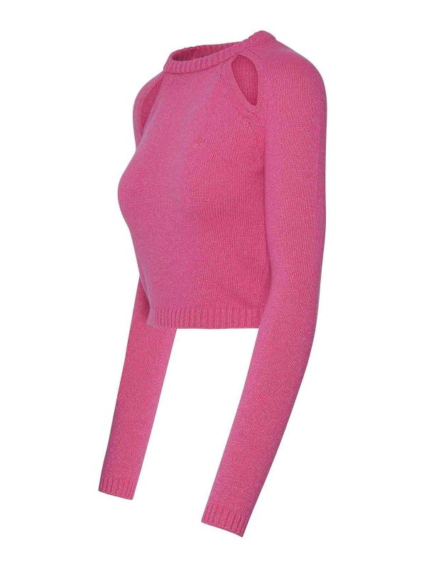 The Best Shops CHIARA FERRAGNI: U-Boot-Ausschnitt - U-Boot-Pullover - Nude